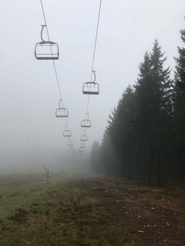 Der Hexen-Express im Nebel